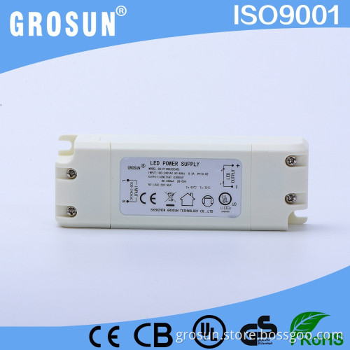 Long performance life LED power supply CE ROHS certification 0.35A with white Shell